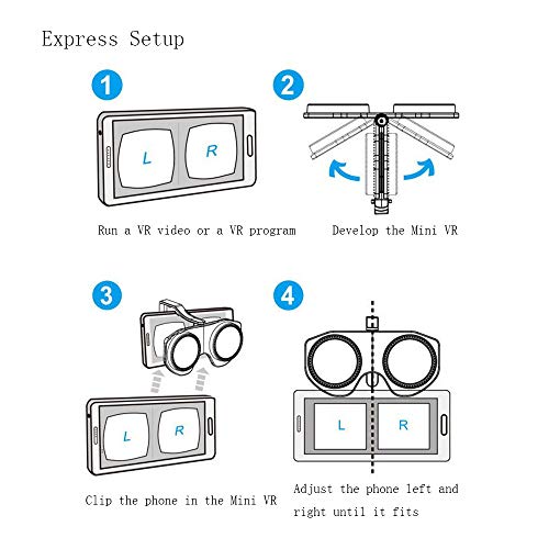 VR Headset: Compatible with iPhone & Android - Exquisite