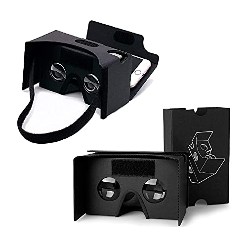 Google Cardboard: 3D Box VR Headset with Clear Lens