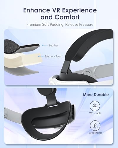 Elite Strap Compatible Headstrap for Maecker VR Headset