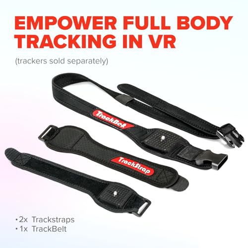 TrackBelt + 2 Track Straps: Comfortable VR Full Body Tracking