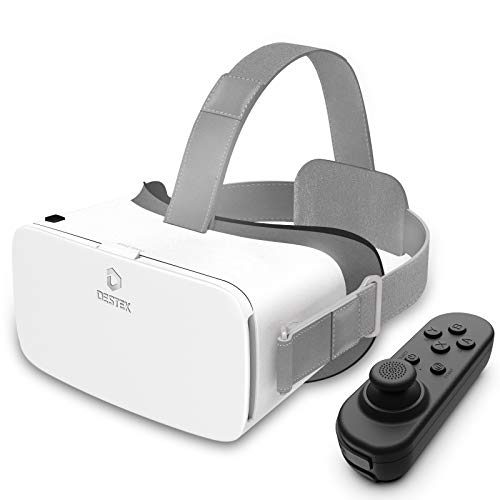 DESTEK V5 VR Headset, 110°FOV HD Anti-Blue Lenses