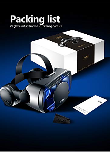 Ultimate VR Headset for iPhone & Android: Enhanced Gaming & Movies