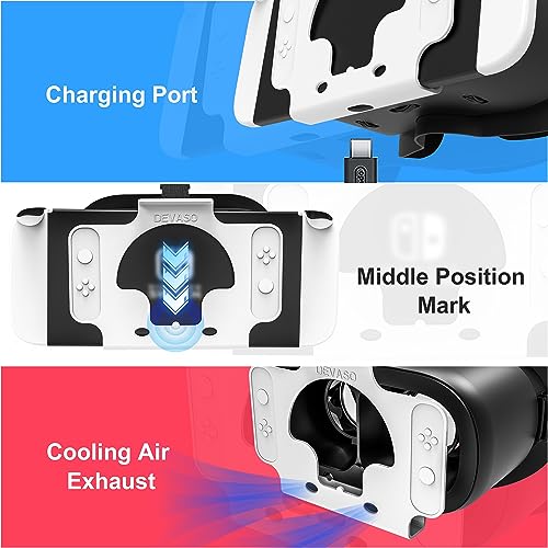 Enhanced VR Headset for Nintendo Switch & Switch OLED