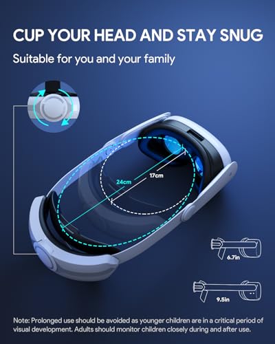 Aubika Meta Quest 3 Head Strap: Comfortable & Powerful