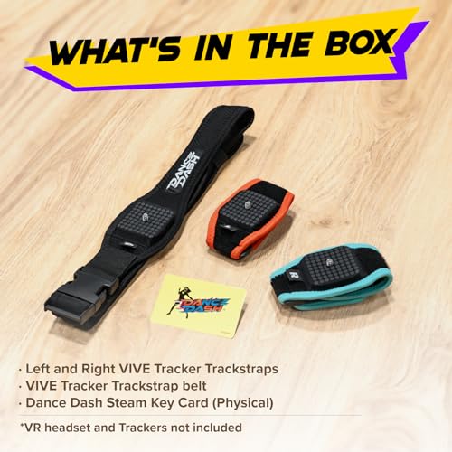 Trackstraps for Vive Trackers + Dance Dash Game