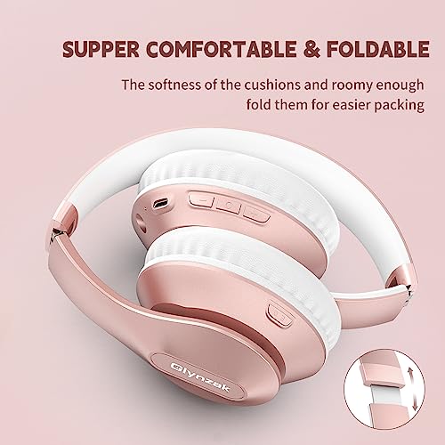 Glynzak Wireless Bluetooth Headphones - HiFi Stereo Headset
