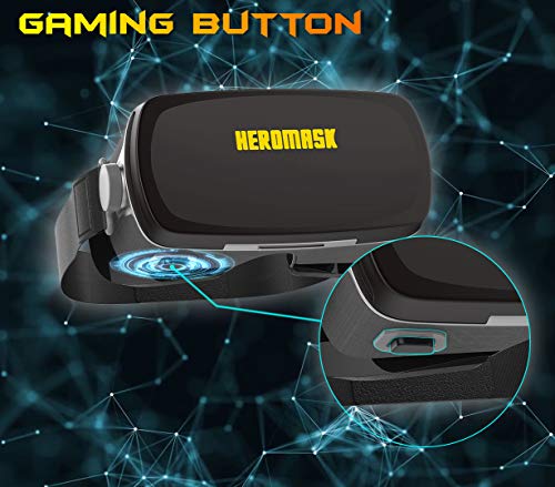 Heromask PRO - VR Gaming Headset with Gamer Button