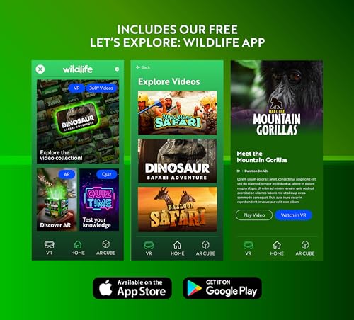 Wildlife VR Headset: STEM Education for Android/iPhone