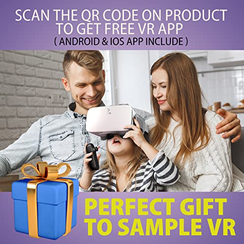 DESTEK V5 VR Headset, 110°FOV HD Anti-Blue Lenses