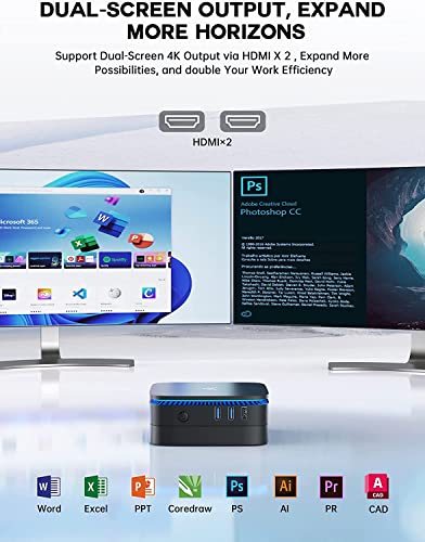 ACEMAGICIAN AK1 PRO Mini PC - Powerful, Versatile, Compact