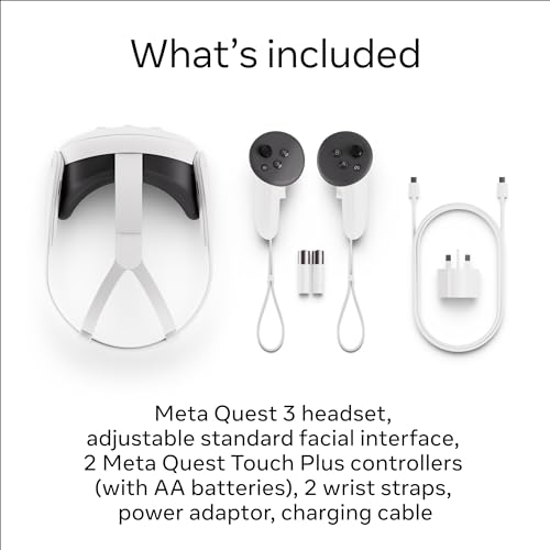 Meta Quest 3 128GB - Immersive Reality, Unleashed Power