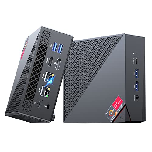 NiPoGi AMD Ryzen Mini PC, 16GB RAM, 512GB SSD