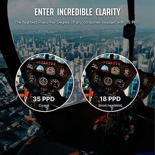 Pimax Crystal VR Headsets - PC VR + All-in-One