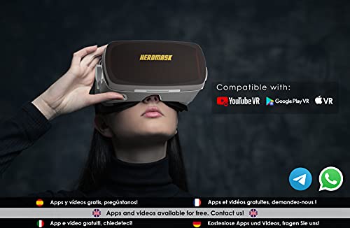 Heromask PRO - VR Gaming Headset with Gamer Button
