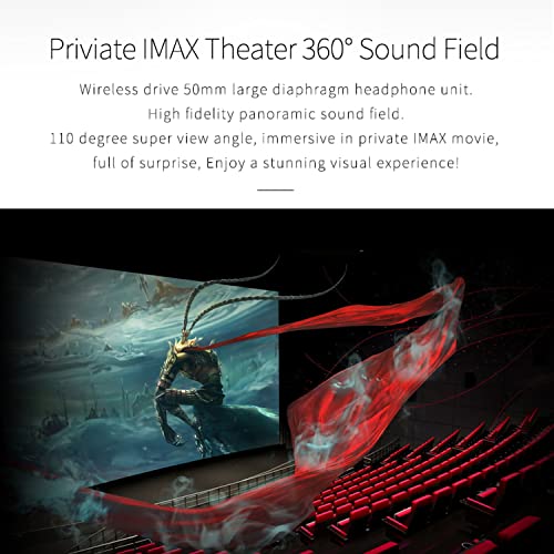 Wireless VR Headset for Movies & Games - White