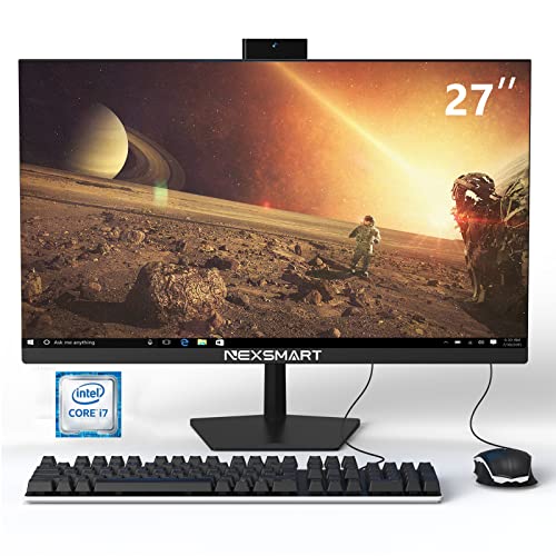 27" FHD Gaming Desktop PC Intel Core i7, 16GB RAM, 512GB SSD