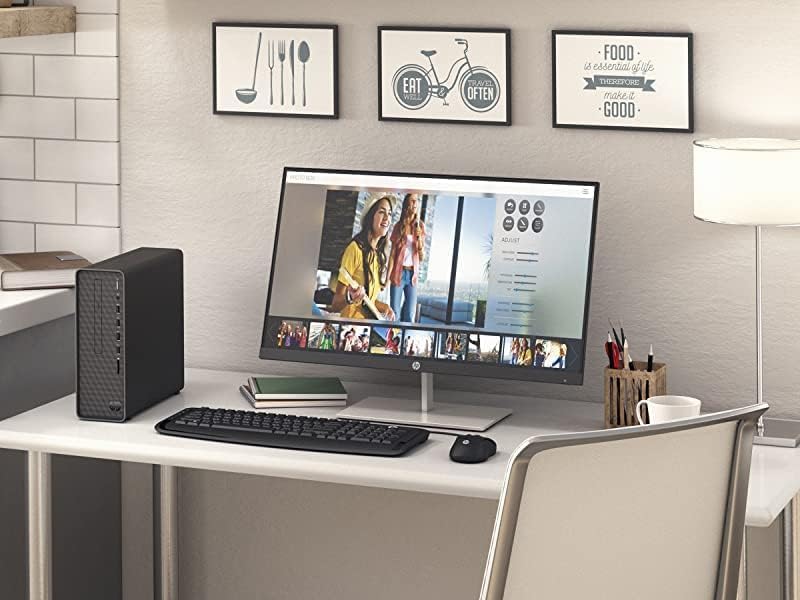 HP Slim Desktop PC | Intel Pentium Silver | 4GB RAM | 128GB SSD