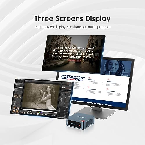 TRIGKEY S5 AMD Mini PC, Ryzen 7 5700U: High-Performance Desktop