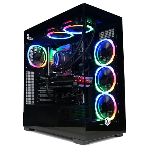 CYBERPOWERPC Luxe Gaming PC - Core i9, RTX 4060, 32GB RAM