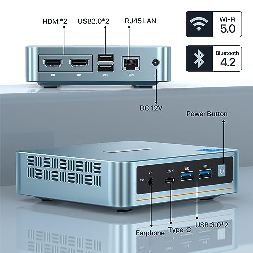 PELADN WI-6 Mini PC with 12th Gen Intel