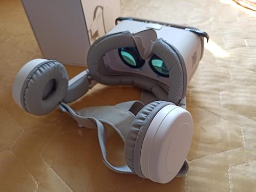 Phone VR Headset with Remote Control - White