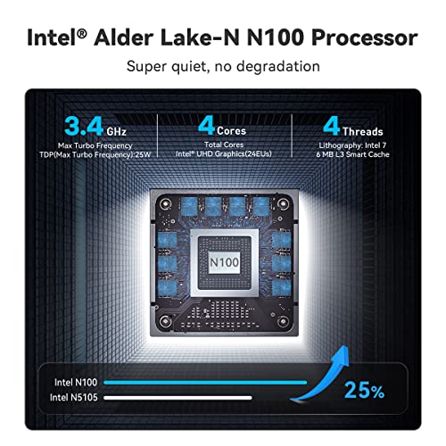Beelink 12th Gen Intel Alder Lake-N100 Mini PC