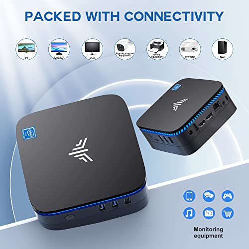 Intel NiPoGi AK1 PRO Mini PC, 8GB DDR4 256GB
