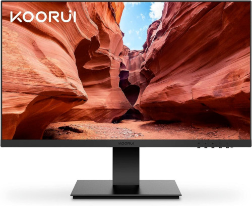 KOORUI 24" FHD Monitor, Ultra-slim Bezels, 75Hz