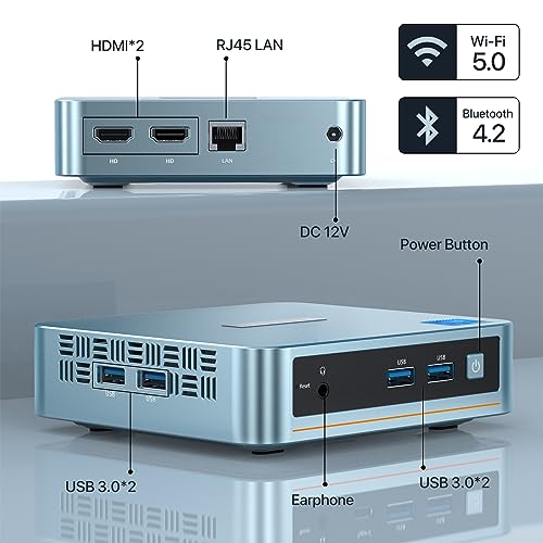 Intel 11th Gen Mini PC: 8GB DDR4 256GB SSD