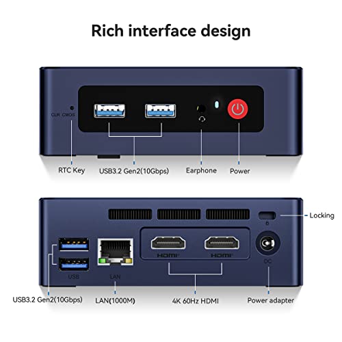 Beelink 12th Gen Intel Alder Lake-N100 Mini PC