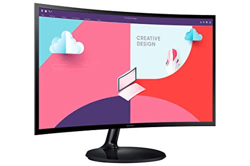 Samsung 24" Curved FullHD 1080p Monitor - HDMI, VGA
