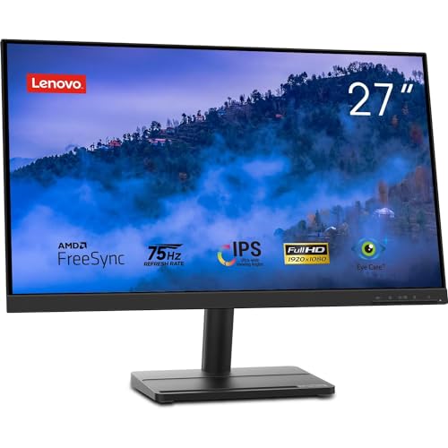 27" Lenovo PC Monitor with FHD, IPS