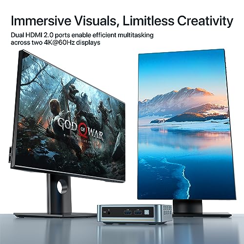 Intel 11th Gen Mini PC: 8GB DDR4 256GB SSD
