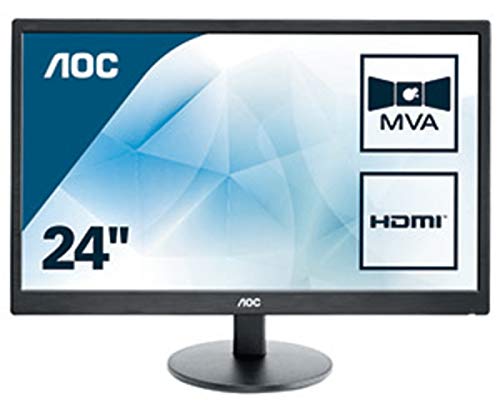 AOC M2470SWH - 24" FHD Monitor, MVA, Speakers