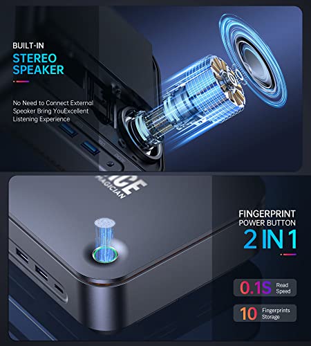 ACEMAGICIAN TK11 Mini PC, Intel Core i7 11390H