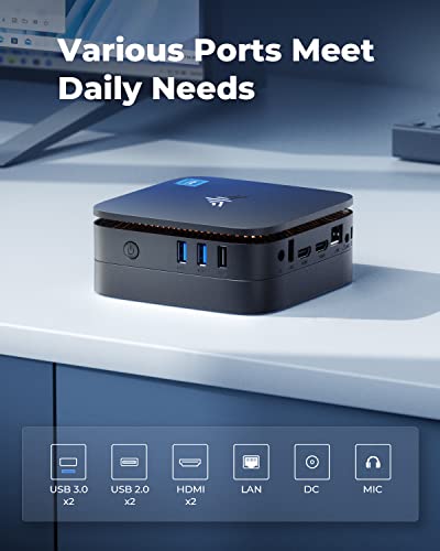 NiPoGi Mini PC: Intel Alder Lake, 8GB RAM
