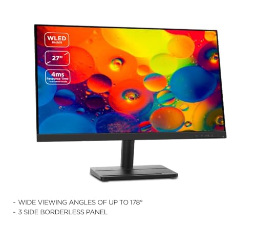27" Lenovo PC Monitor with FHD, IPS