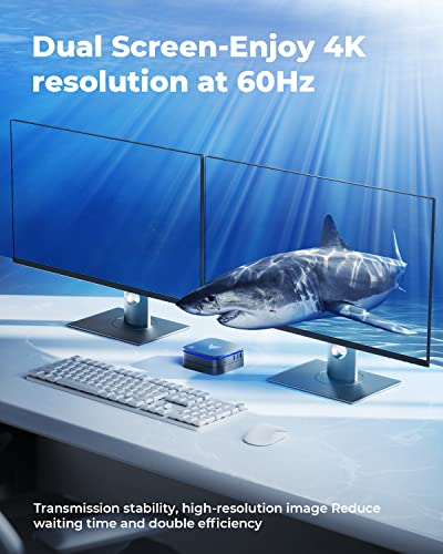Powerful NiPoGi Mini PC with Dual Display Support