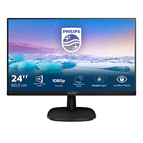 Philips 243V7QDAB - 24" FHD Monitor, IPS Technology