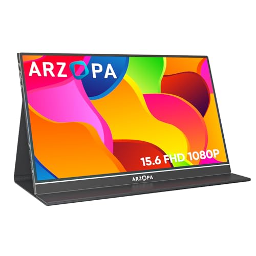 ARZOPA 15.6'' Portable FHD Laptop Monitor