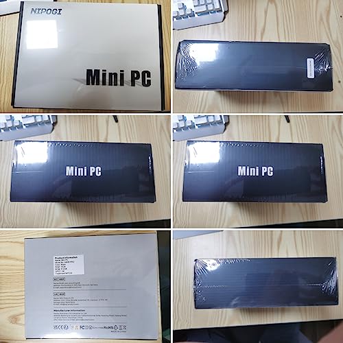 NiPoGi AMD Ryzen Mini PC, 16GB RAM, 512GB SSD