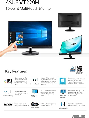 ASUS VT229H 21.5" Full HD Touch Monitor