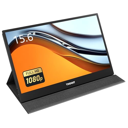 15.6" FHD Portable Monitor with USB-C and Speakers