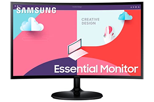 Samsung 24" Curved FullHD 1080p Monitor - HDMI, VGA