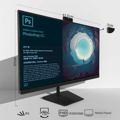27" FHD Gaming Desktop PC Intel Core i7, 16GB RAM, 512GB SSD