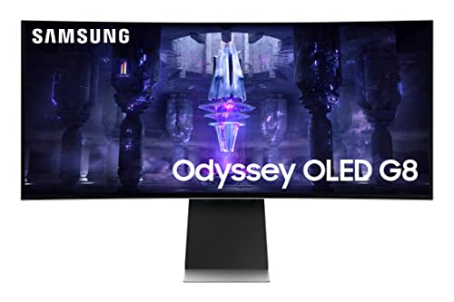 Samsung Odyssey G8 34" Curved OLED Gaming Monitor