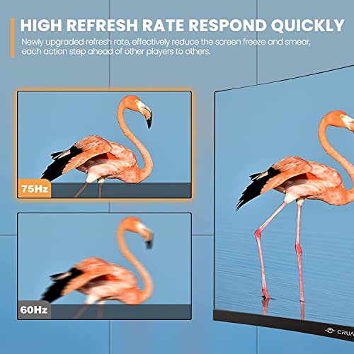 Curved Gaming Monitor - FHD 24" 75Hz