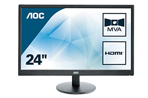 AOC M2470SWH - 24" FHD Monitor, MVA, Speakers
