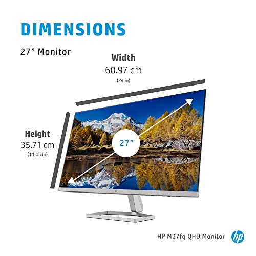 HP M27fq - 27" QHD LED Monitor