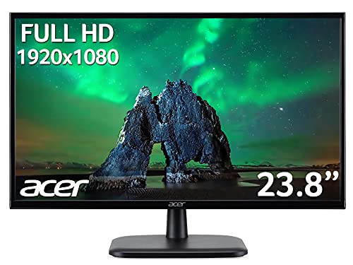 Acer 23.8" Full HD Monitor, VA Panel